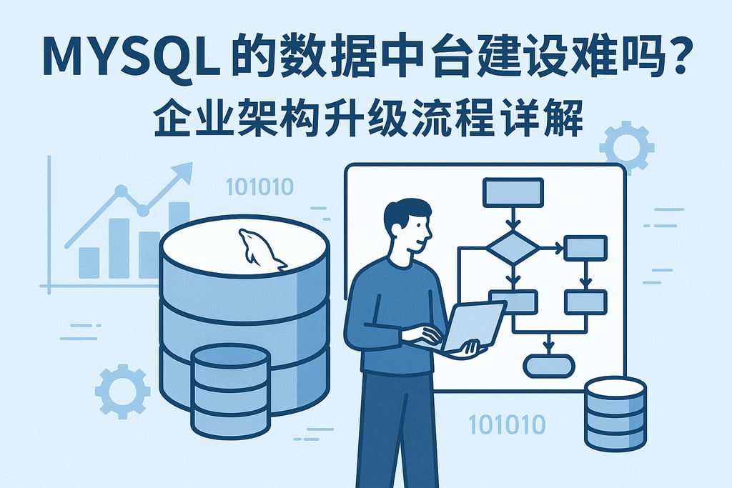 mysql的数据中台建设难吗？企业架构升级流程详解