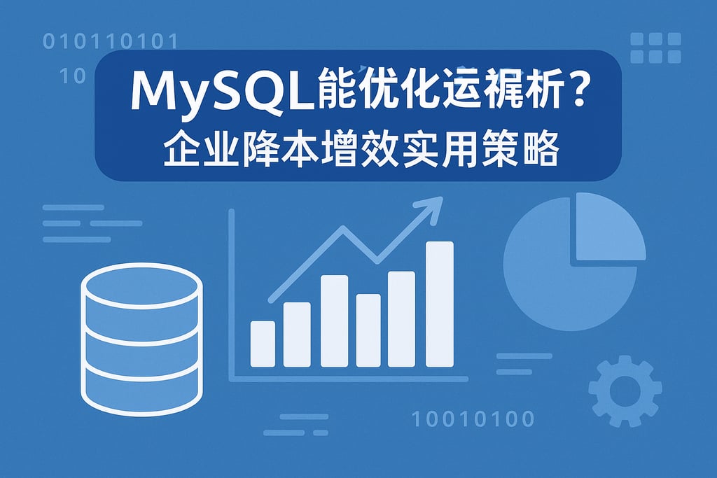 mysql能优化运营分析吗？企业降本增效实用策略