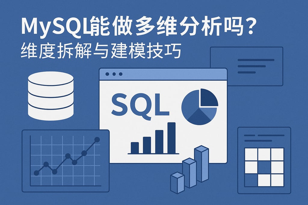 mysql能做多维分析吗？维度拆解与建模技巧