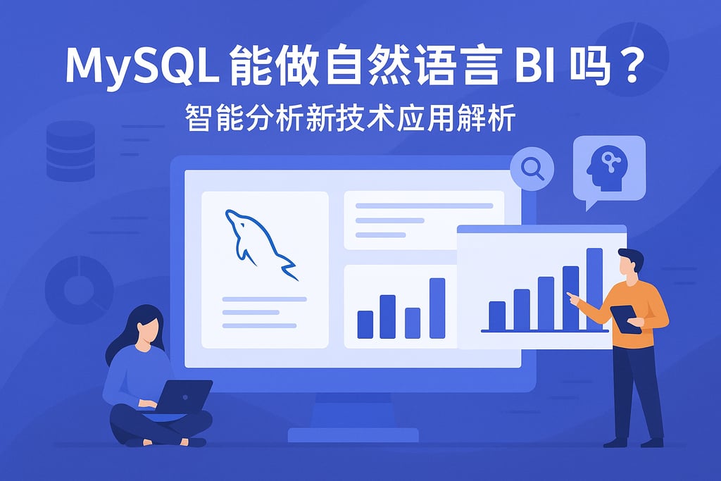 mysql能做自然语言BI吗？智能分析新技术应用解析