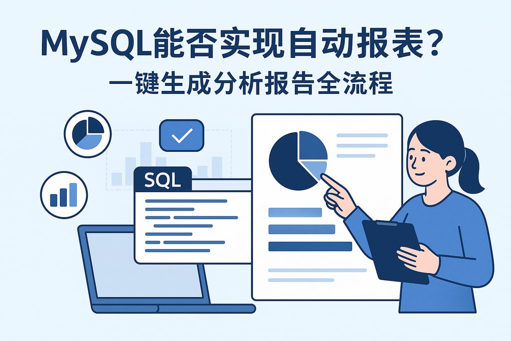 mysql能否实现自动报表？一键生成分析报告全流程