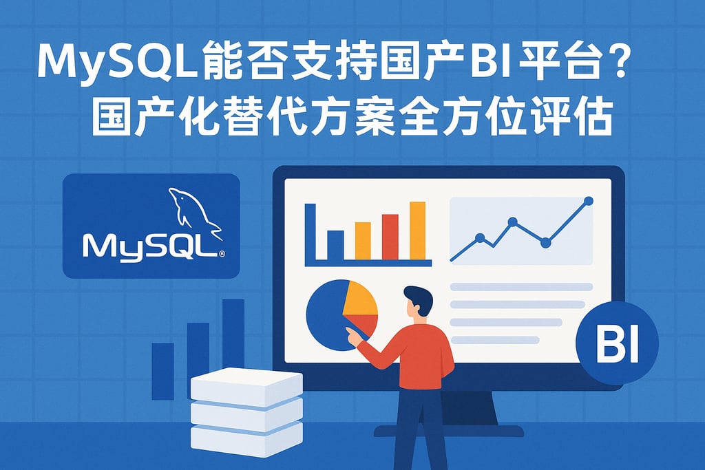 mysql能否支持国产BI平台？国产化替代方案全方位评估