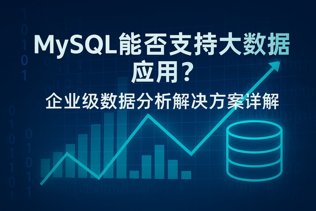 mysql能否支持大数据应用？企业级数据分析解决方案详解