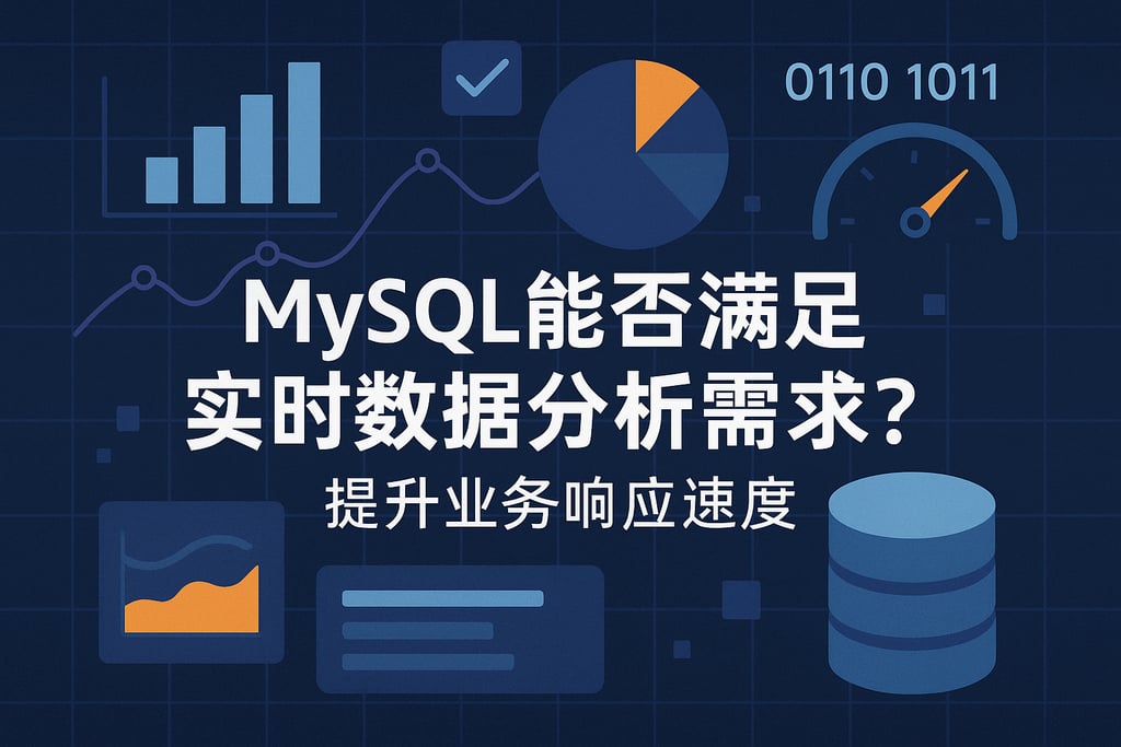 mysql能否满足实时数据分析需求？提升业务响应速度