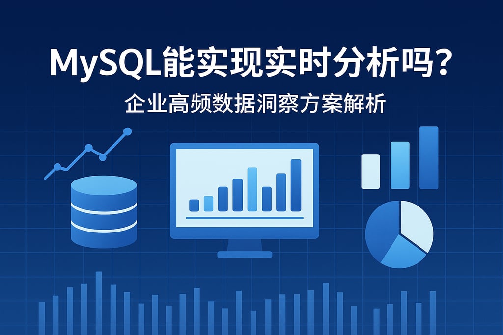mysql能实现实时分析吗？企业高频数据洞察方案解析