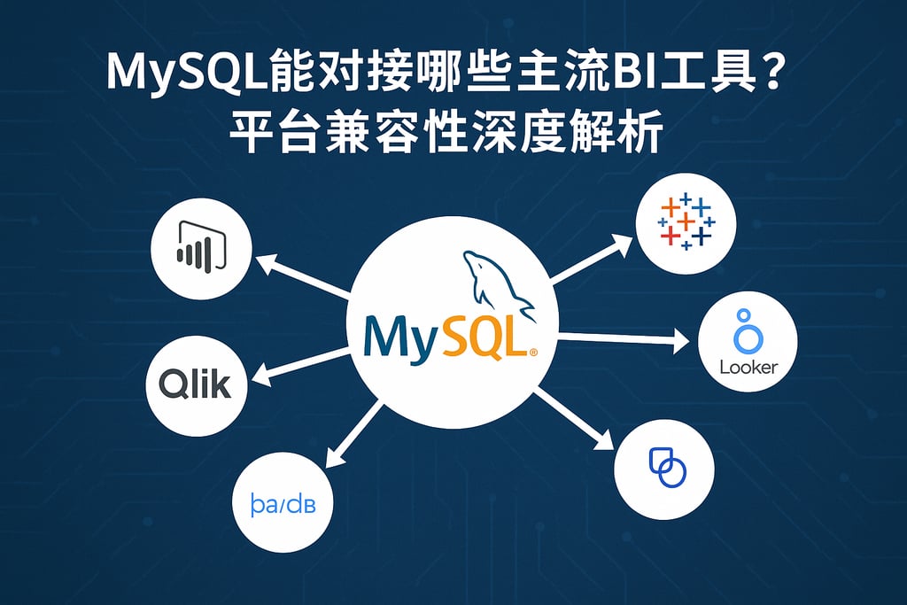 mysql能对接哪些主流BI工具？平台兼容性深度解析