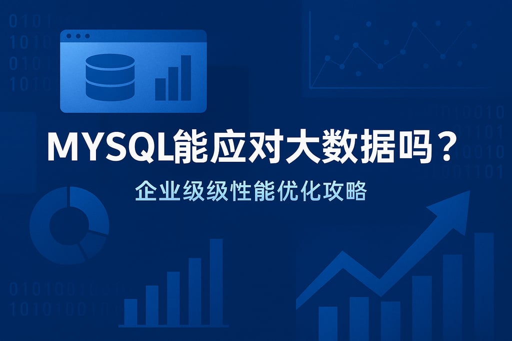 mysql能应对大数据吗？企业级性能优化攻略