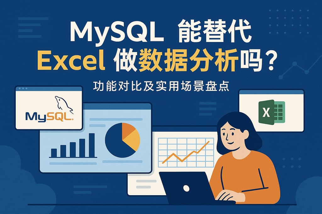 mysql能替代Excel做数据分析吗？功能对比及实用场景盘点