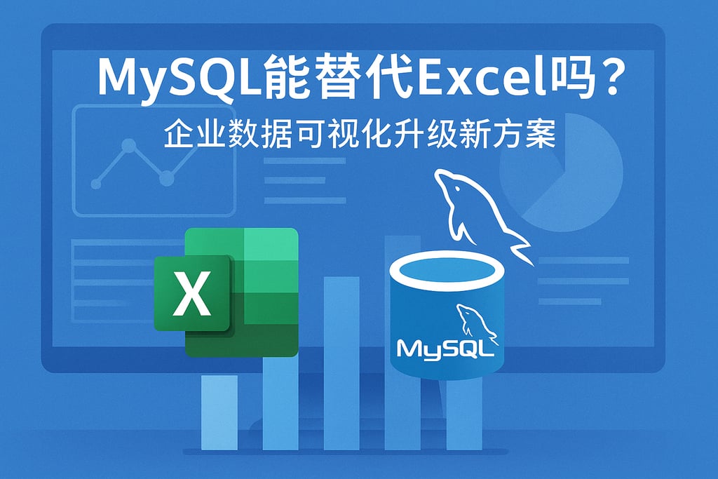 mysql能替代Excel吗？企业数据可视化升级新方案