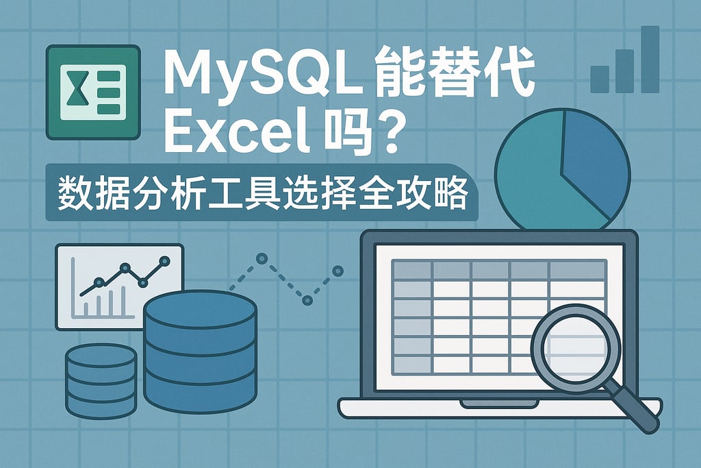 mysql能替代Excel吗？数据分析工具选择全攻略