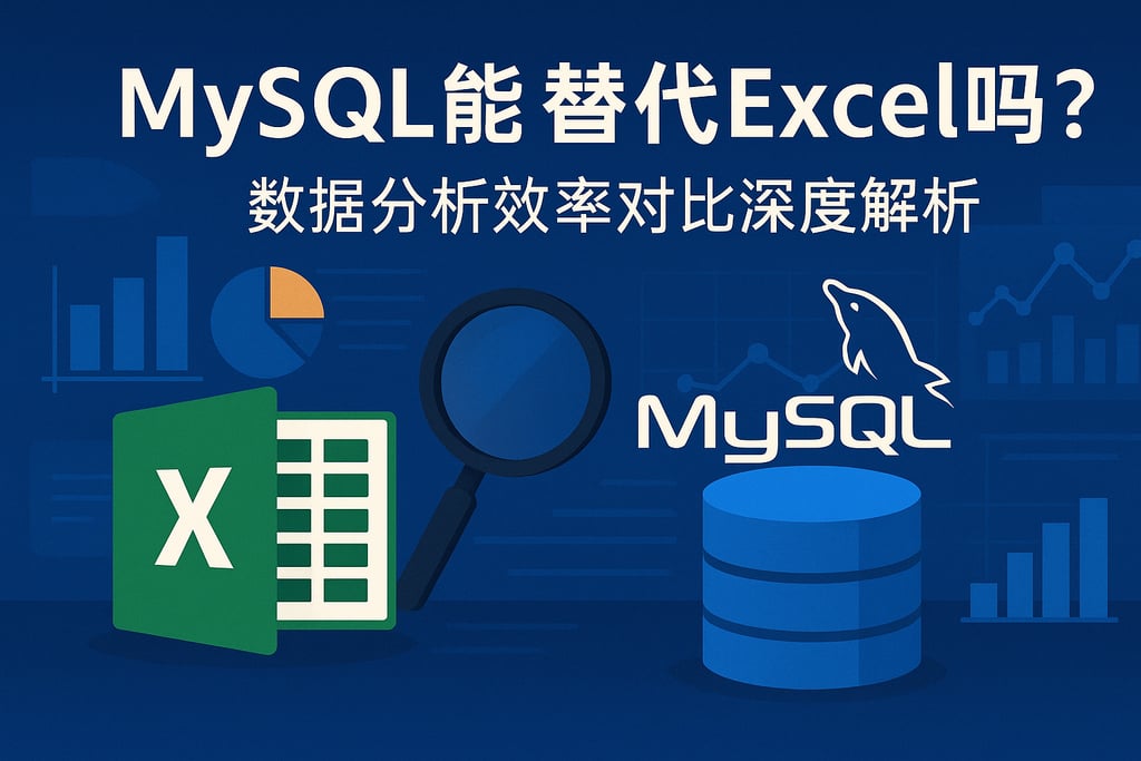 mysql能替代Excel吗？数据分析效率对比深度解析