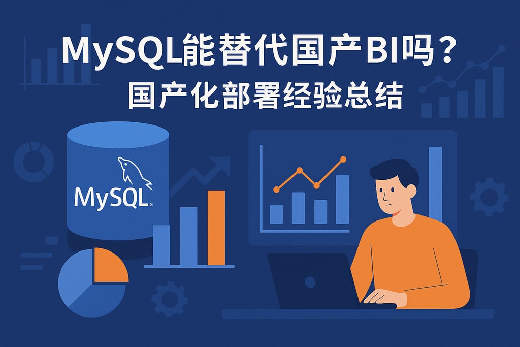mysql能替代国产BI吗？国产化部署经验总结
