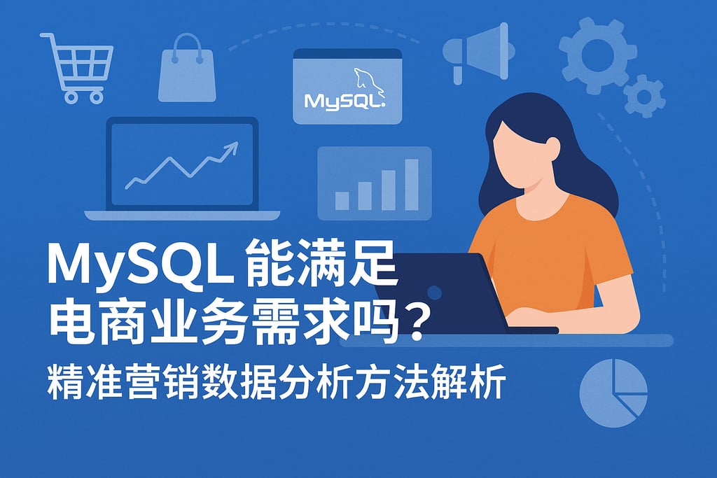 mysql能满足电商业务需求吗？精准营销数据分析方法解析