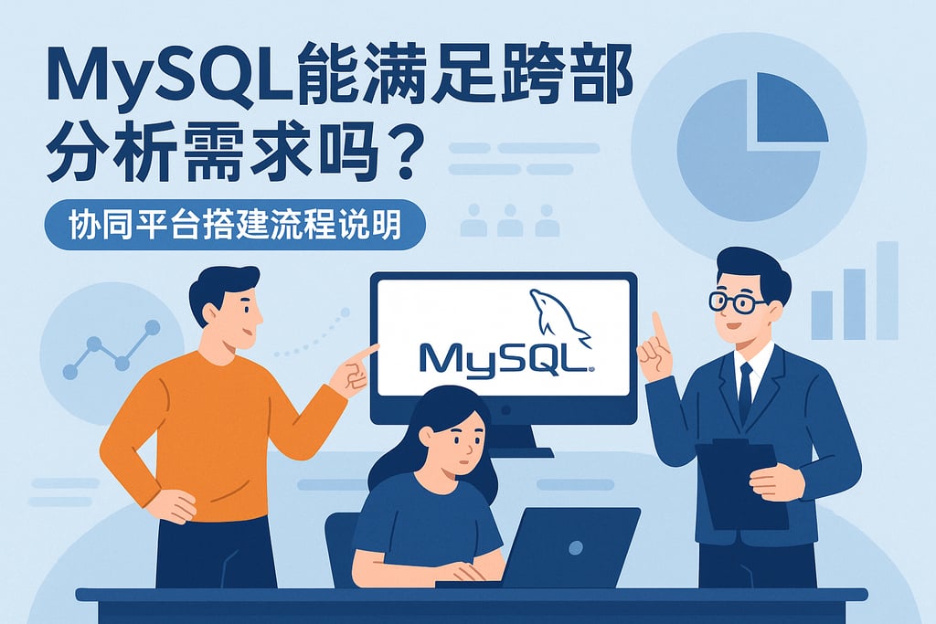 mysql能满足跨部门分析需求吗？协同平台搭建流程说明