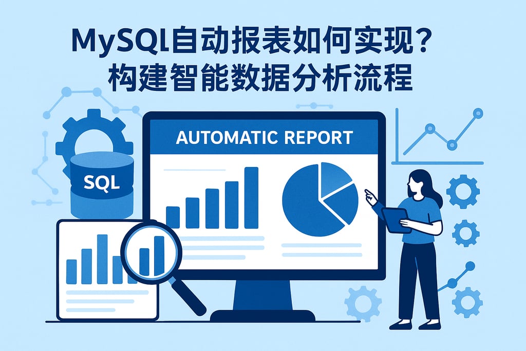 mysql自动报表如何实现？构建智能数据分析流程