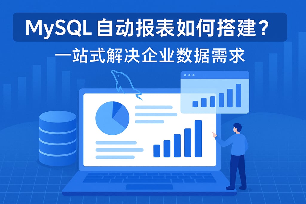 mysql自动报表如何搭建？一站式解决企业数据需求