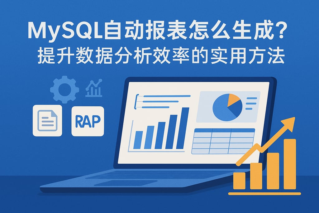 mysql自动报表怎么生成？提升数据分析效率的实用方法