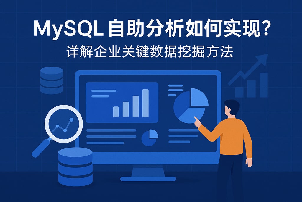 mysql自助分析如何实现？详解企业关键数据挖掘方法
