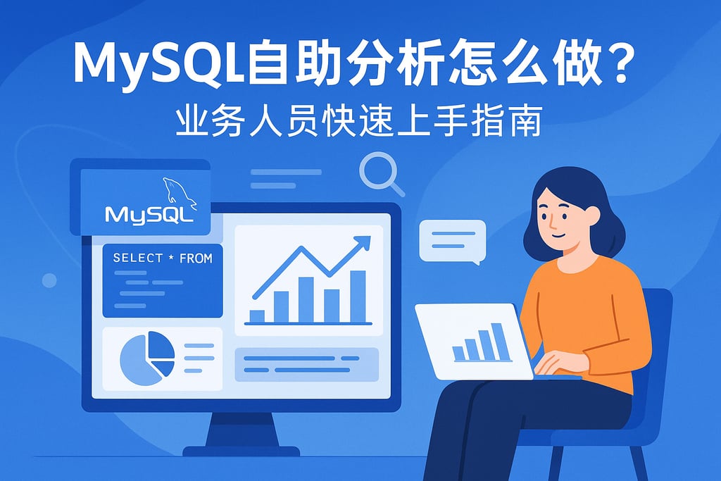mysql自助分析怎么做？业务人员快速上手指南
