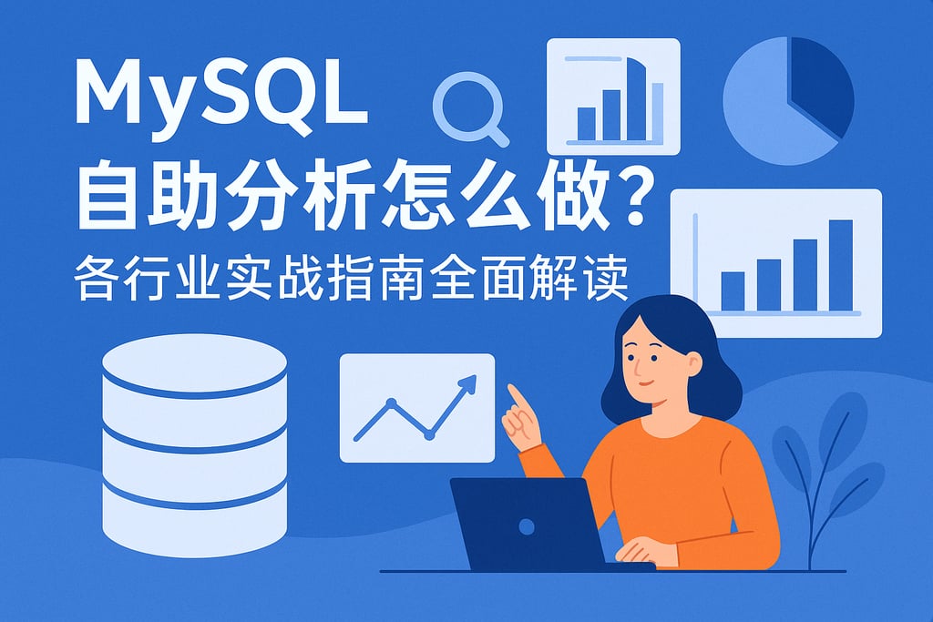 mysql自助分析怎么做？各行业实战指南全面解读