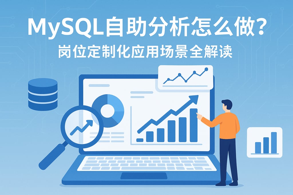 mysql自助分析怎么做？岗位定制化应用场景全解读