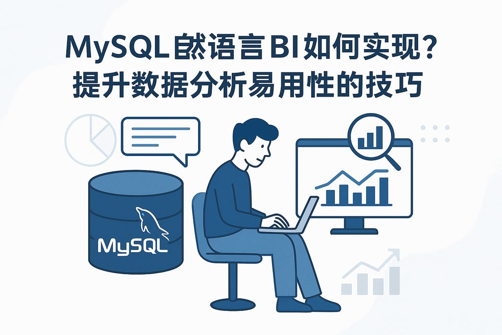 mysql自然语言BI如何实现？提升数据分析易用性的技巧