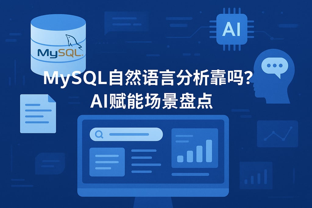 mysql自然语言分析靠谱吗？AI赋能场景盘点