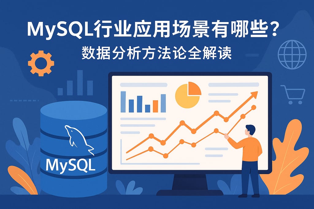 mysql行业应用场景有哪些？数据分析方法论全解读