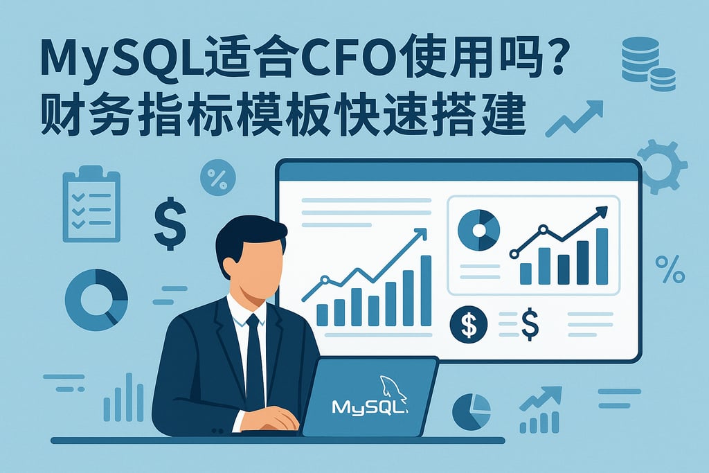 mysql适合CFO使用吗？财务指标模板快速搭建