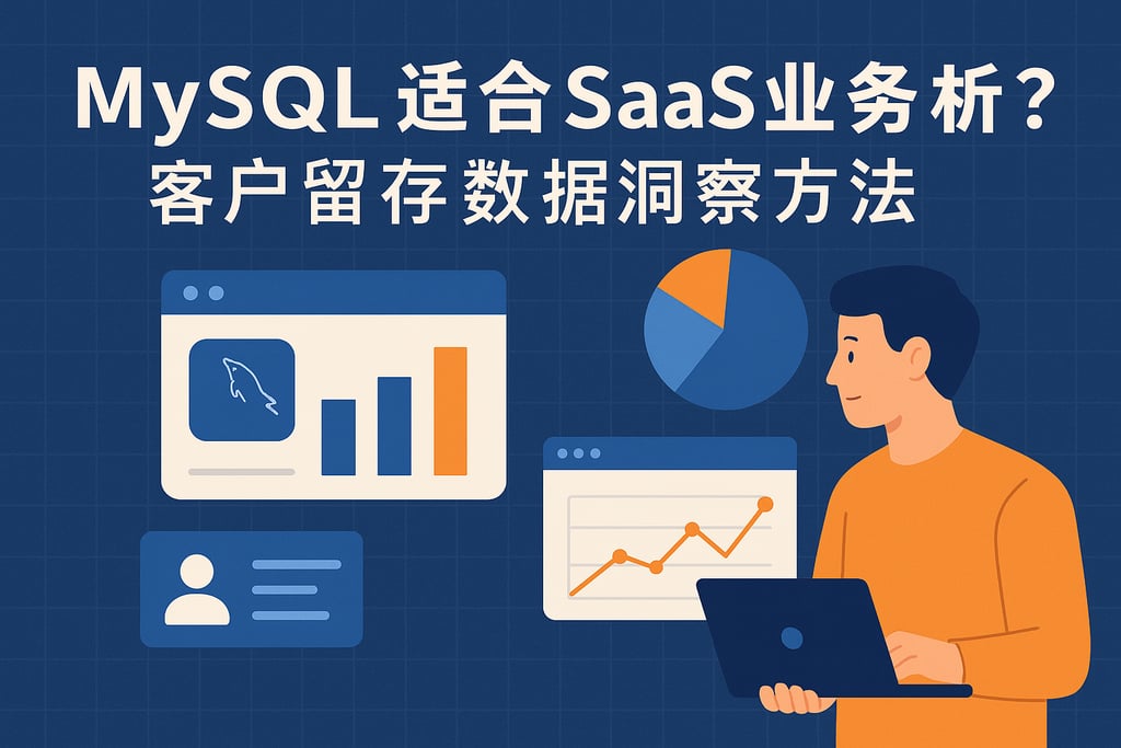 mysql适合SaaS业务分析吗？客户留存数据洞察方法