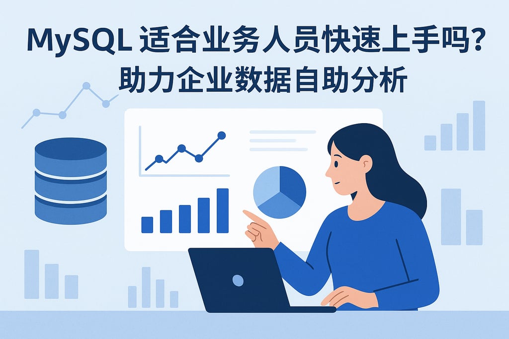 mysql适合业务人员快速上手吗？助力企业数据自助分析