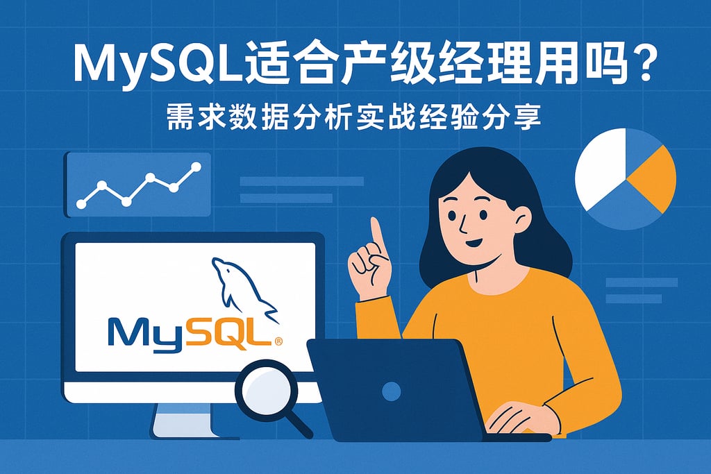 mysql适合产品经理用吗？需求数据分析实战经验分享