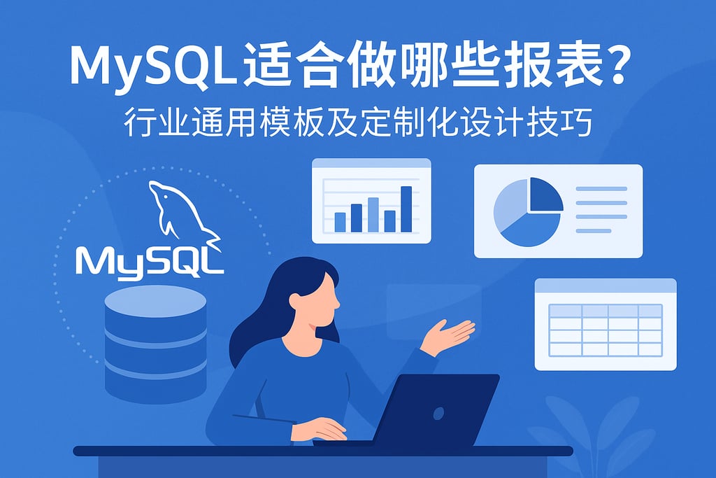 mysql适合做哪些报表？行业通用模板及定制化设计技巧