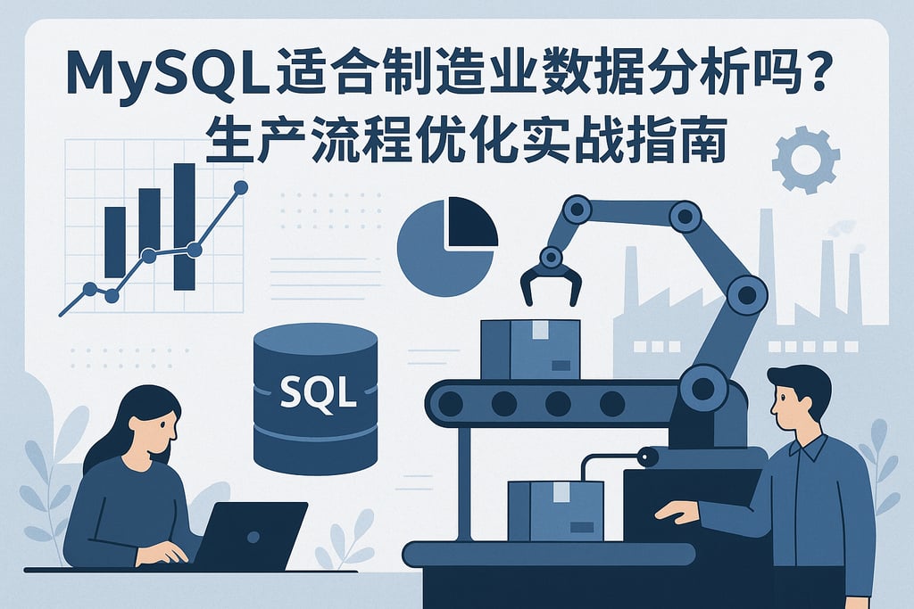 mysql适合制造业数据分析吗？生产流程优化实战指南