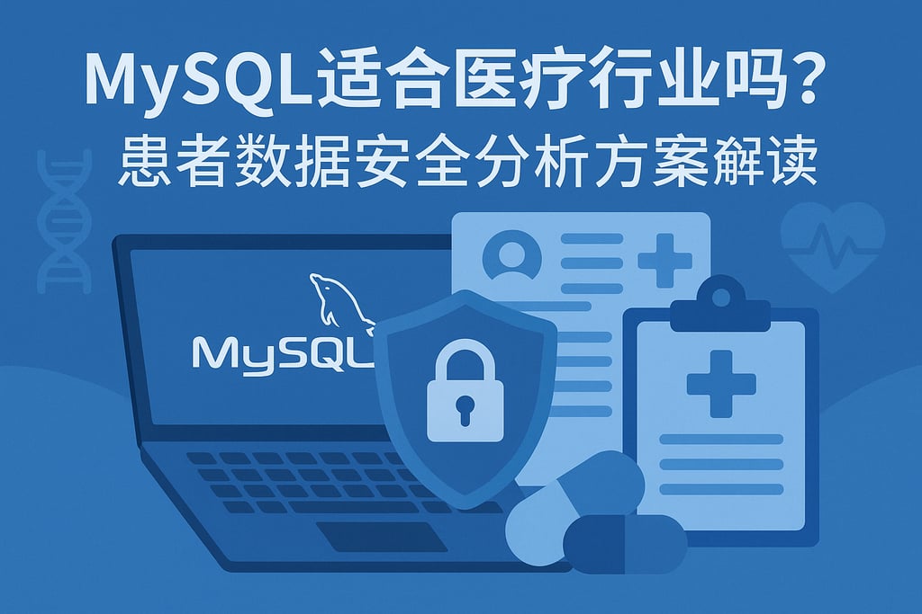 mysql适合医疗行业吗？患者数据安全分析方案解读