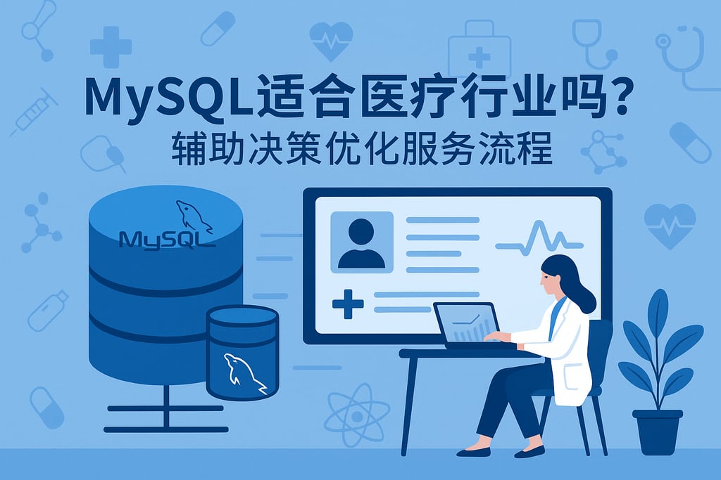 mysql适合医疗行业吗？辅助决策优化服务流程