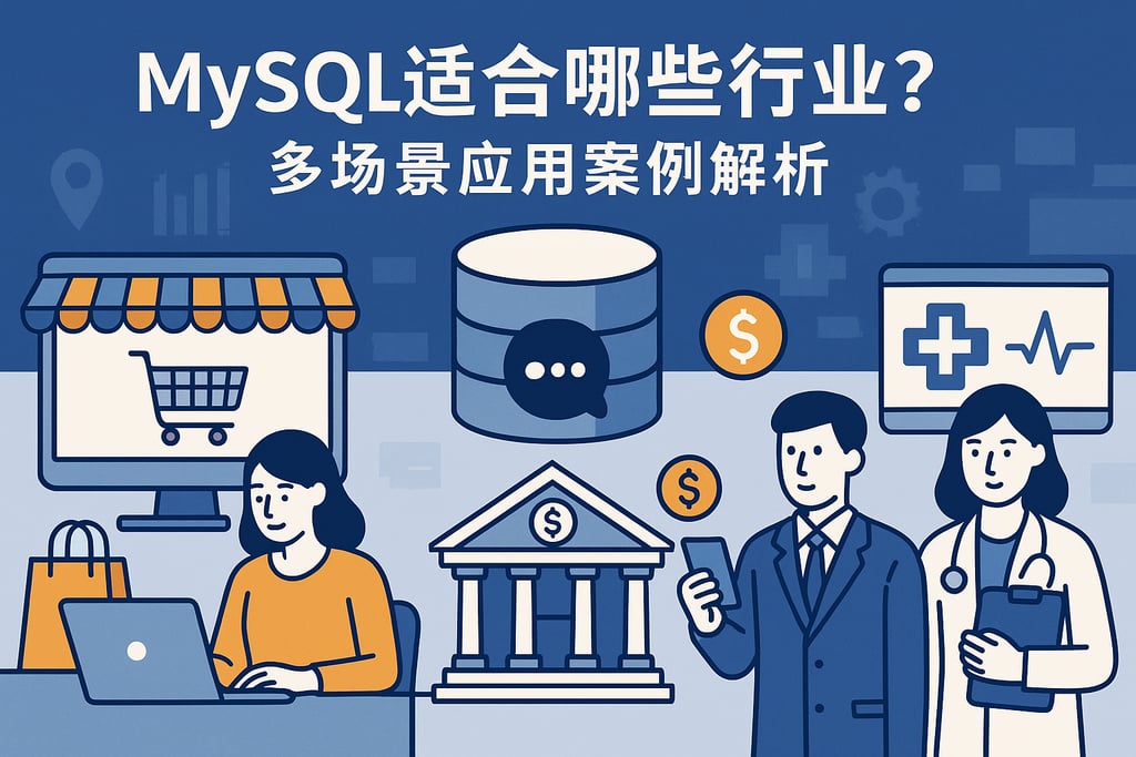 mysql适合哪些行业？多场景应用案例解析