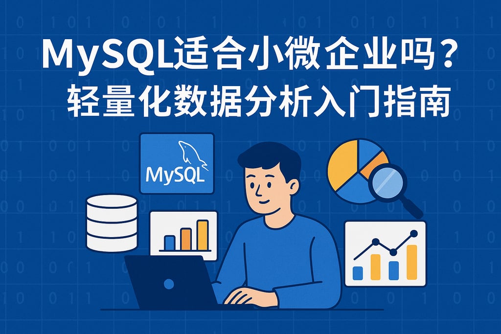 mysql适合小微企业吗？轻量化数据分析入门指南