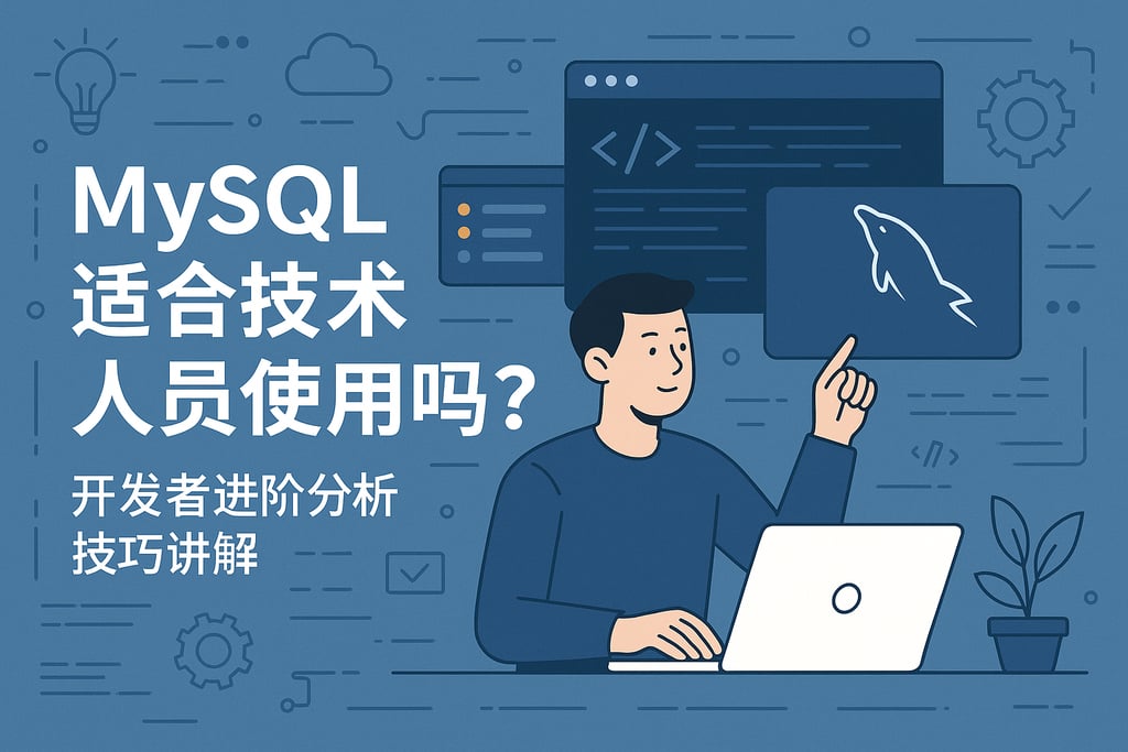 mysql适合技术人员使用吗？开发者进阶分析技巧讲解