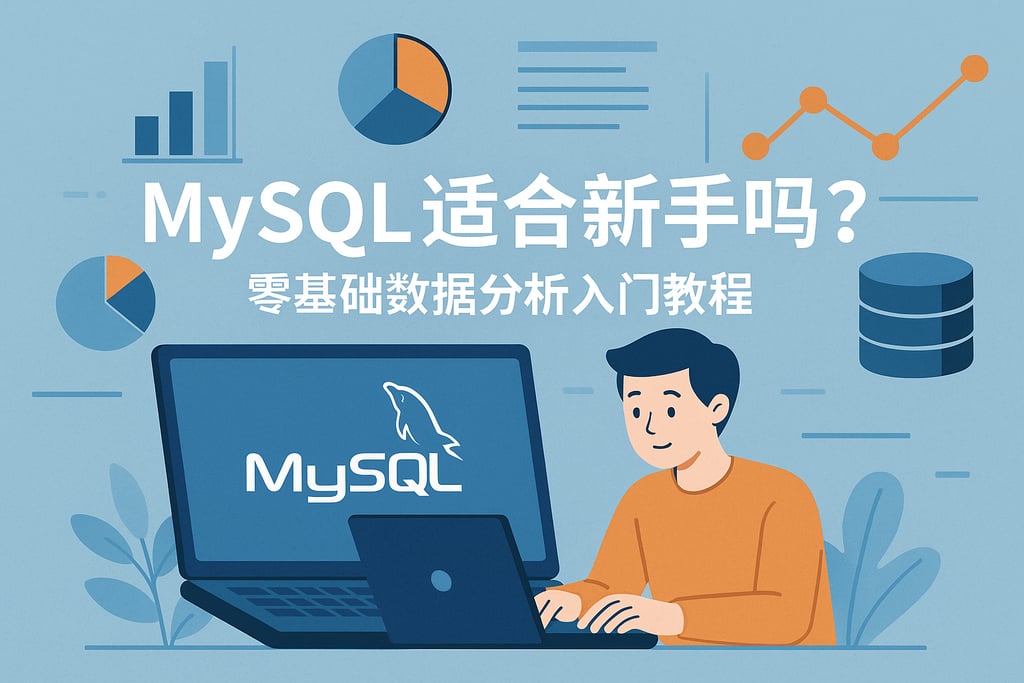 mysql适合新手吗？零基础数据分析入门教程