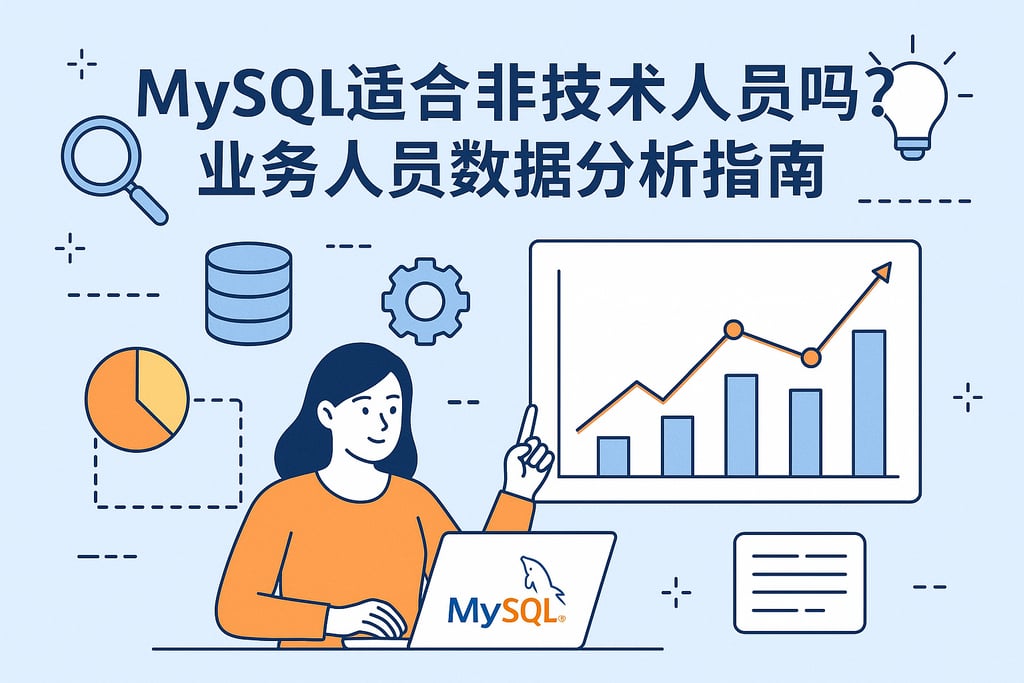 mysql适合非技术人员吗？业务人员数据分析指南