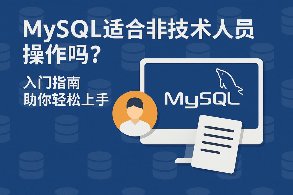 mysql适合非技术人员操作吗？入门指南助你轻松上手