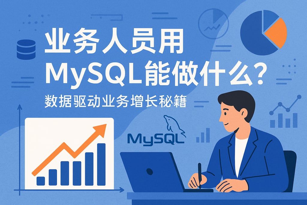 业务人员用mysql能做什么？数据驱动业务增长秘籍