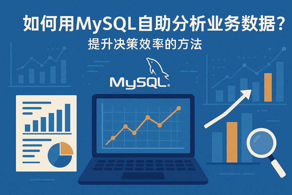 如何用mysql自助分析业务数据？提升决策效率的方法
