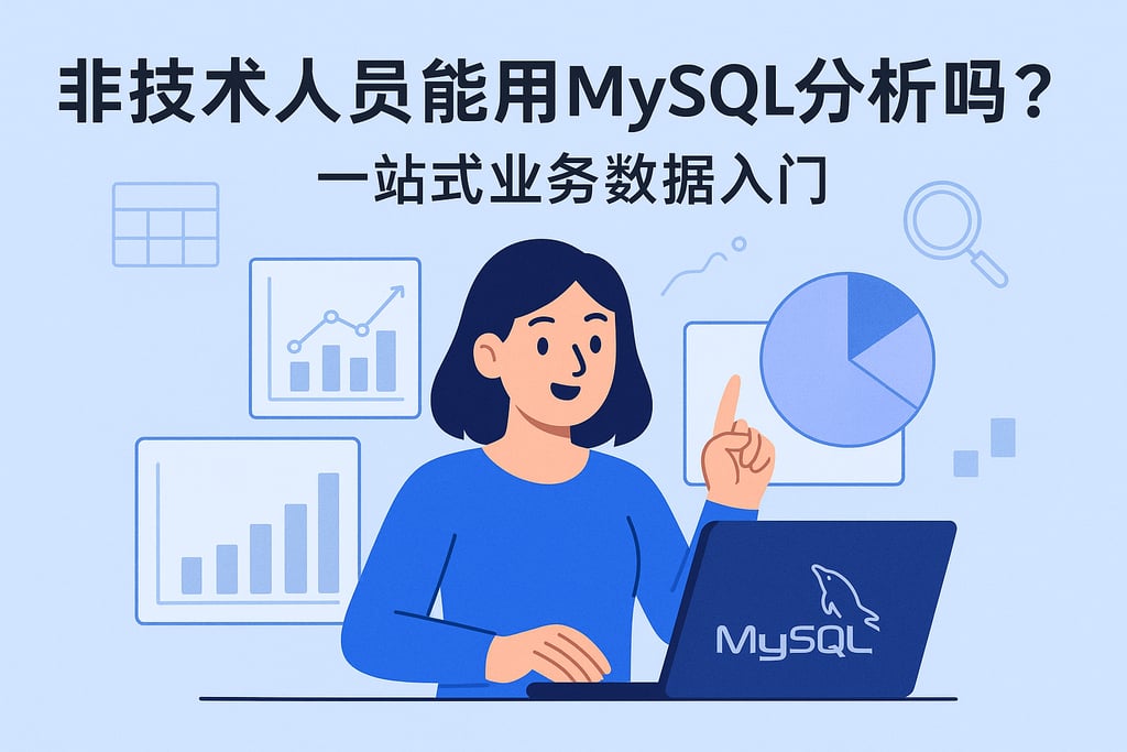 非技术人员能用mysql分析吗？一站式业务数据入门