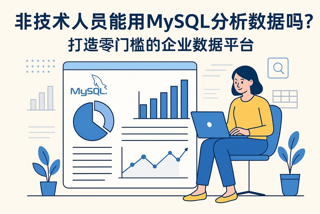 非技术人员能用mysql分析数据吗？打造零门槛的企业数据平台