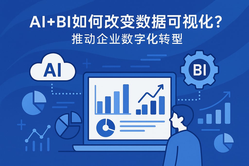 AI+BI如何改变数据可视化？推动企业数字化转型