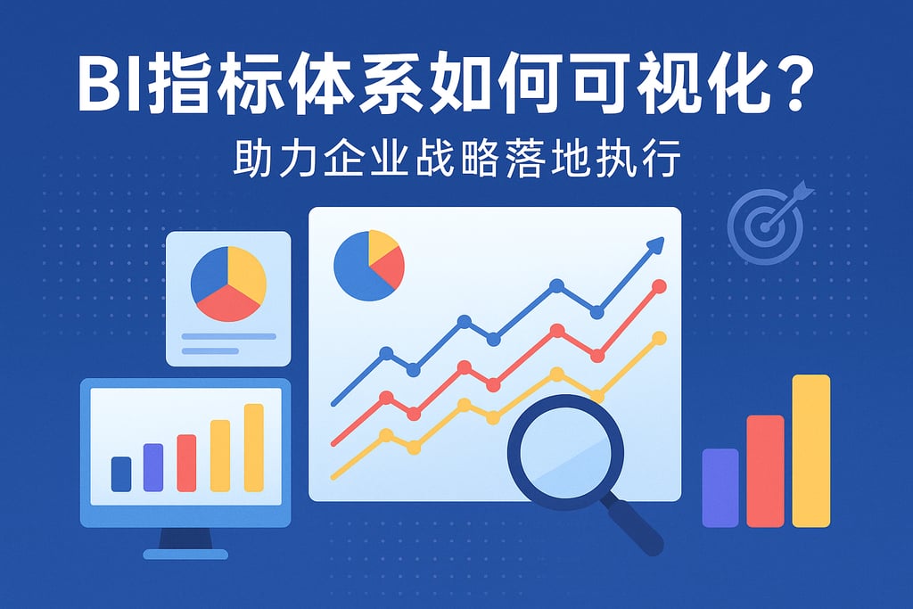 BI指标体系如何可视化？助力企业战略落地执行