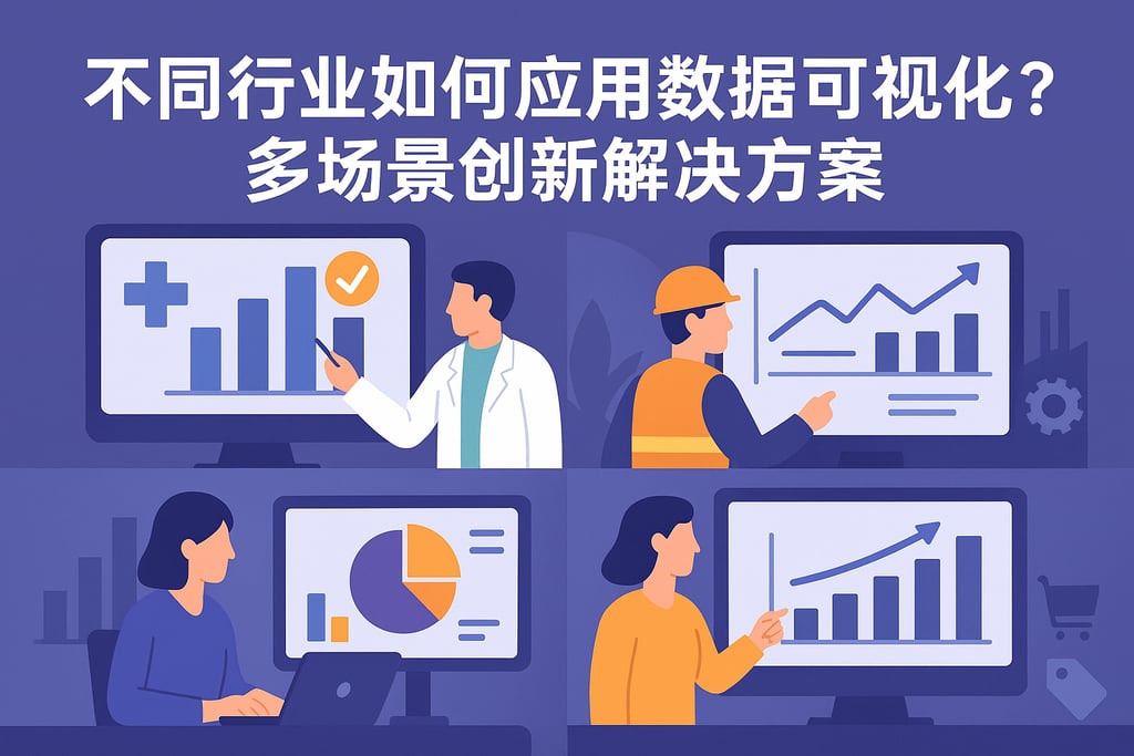 不同行业如何应用数据可视化？多场景创新解决方案