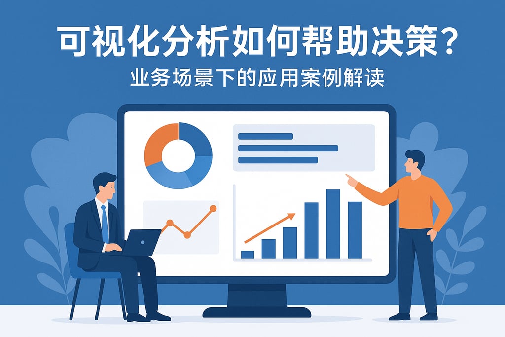 可视化分析如何帮助决策？业务场景下的应用案例解读